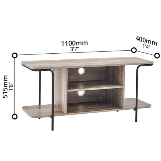 LINSY TV STAND 2 SHELVES _1