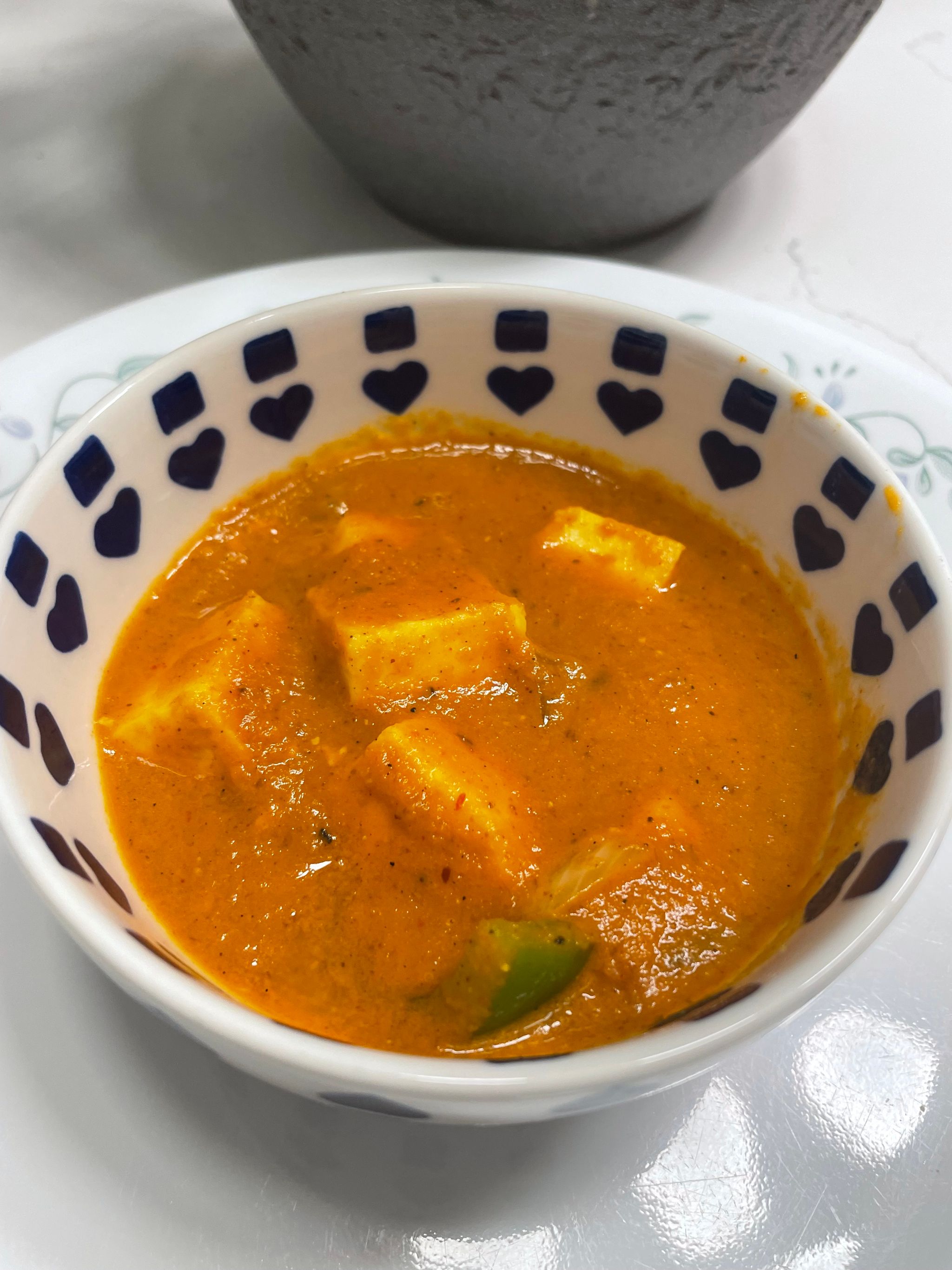 Shahi Paneer (Cottage Cheese Curry) with Basmati Rice_0