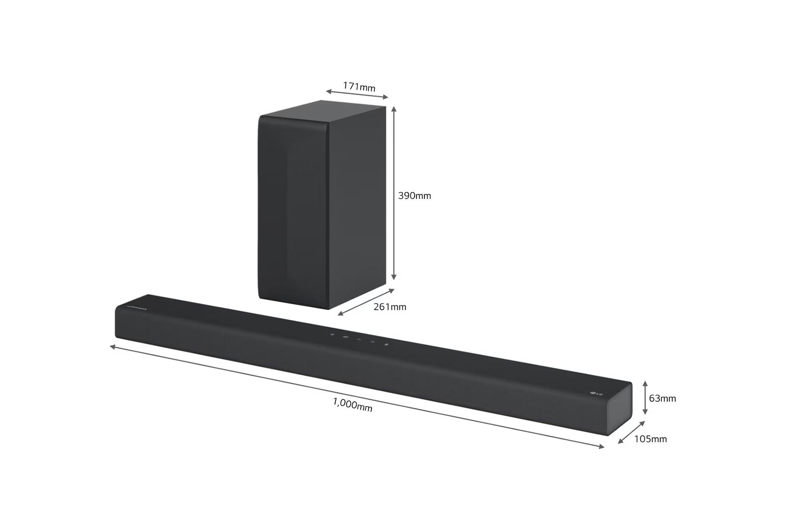 LG S65Q | Barre de son 3.1 ch | 420W | DTS Virtual:X | Dolby Digital | Bluetooth | ARC | Hi-Res_4