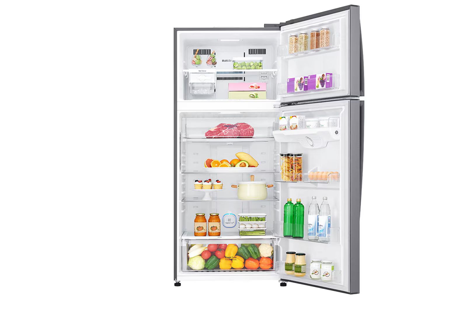 506L LG Top Freezer Linear Cooling™, Silver_4