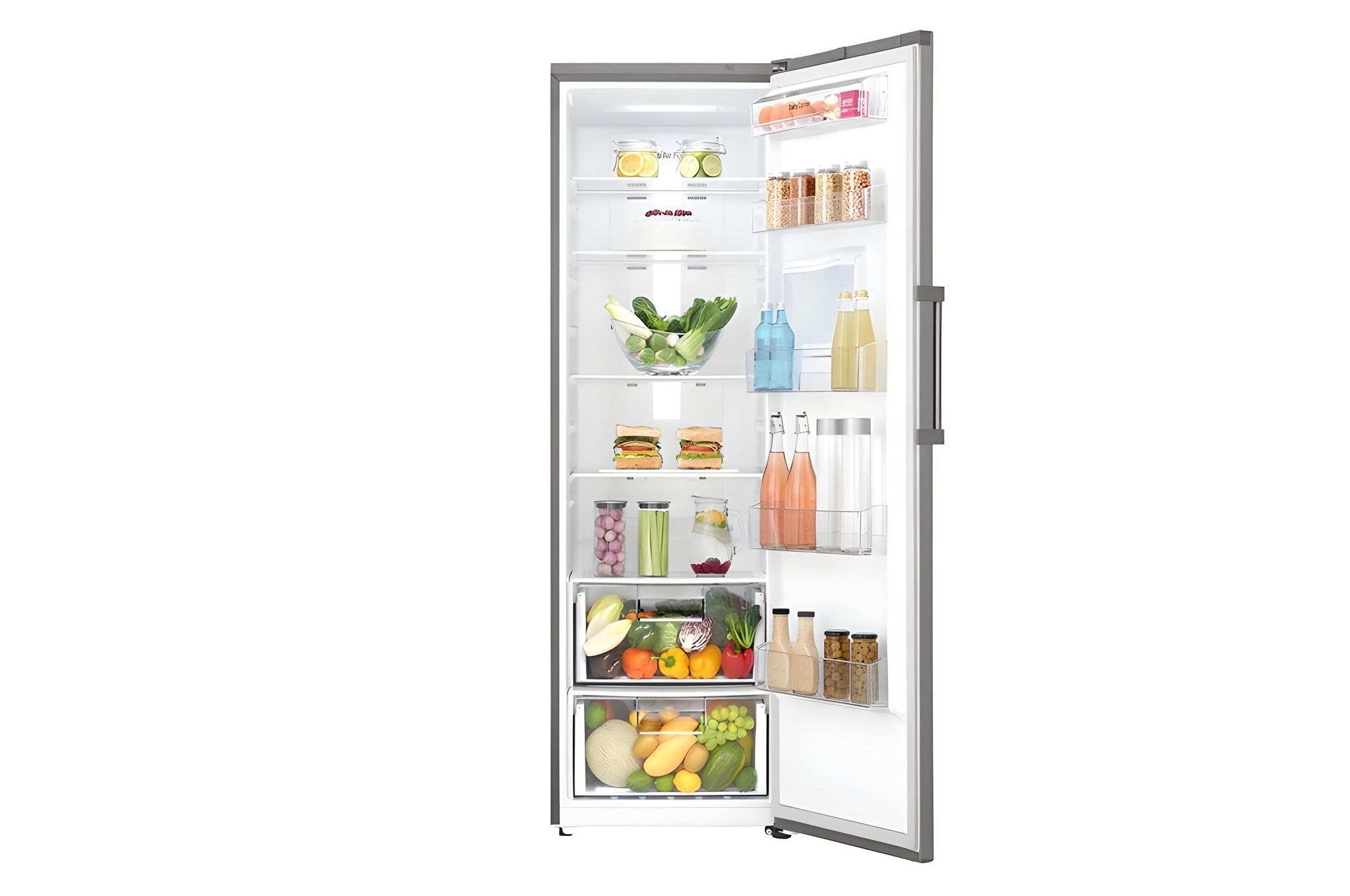 Réfrigérateur une porte 313 L avec distributeur d'eau mince_3