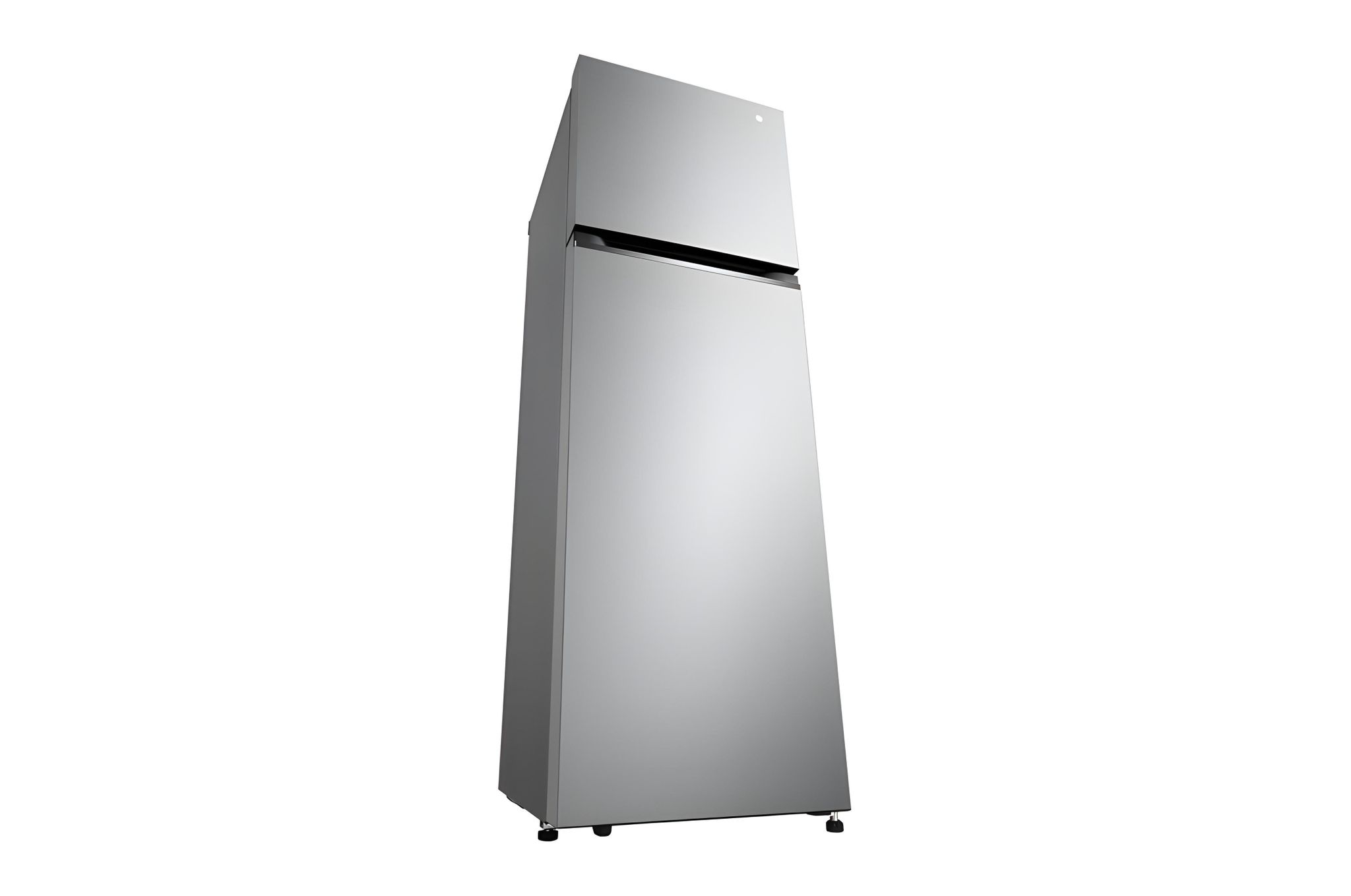 285L Top Freezer Fridge en argent platine3_3