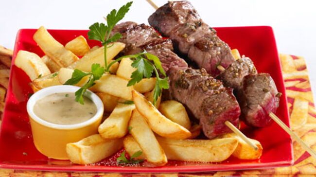 Assiette avec Frites_0