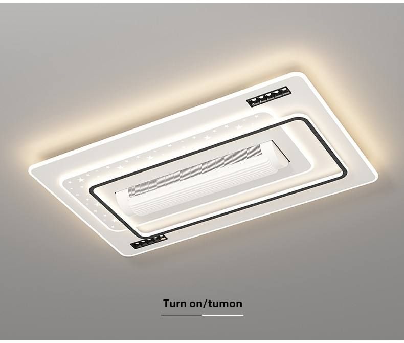 Modern Bladeless LED Ceiling Fan Light – Decorative Smart Wind Lamp for Bedroom & Living Room_5