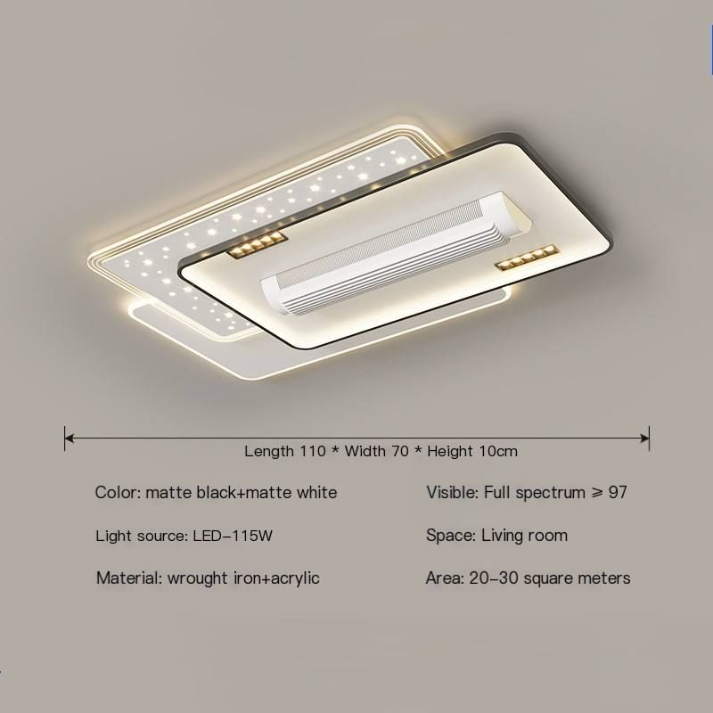 Modern Bladeless LED Ceiling Fan Light – Decorative Smart Wind Lamp for Bedroom & Living Room_13