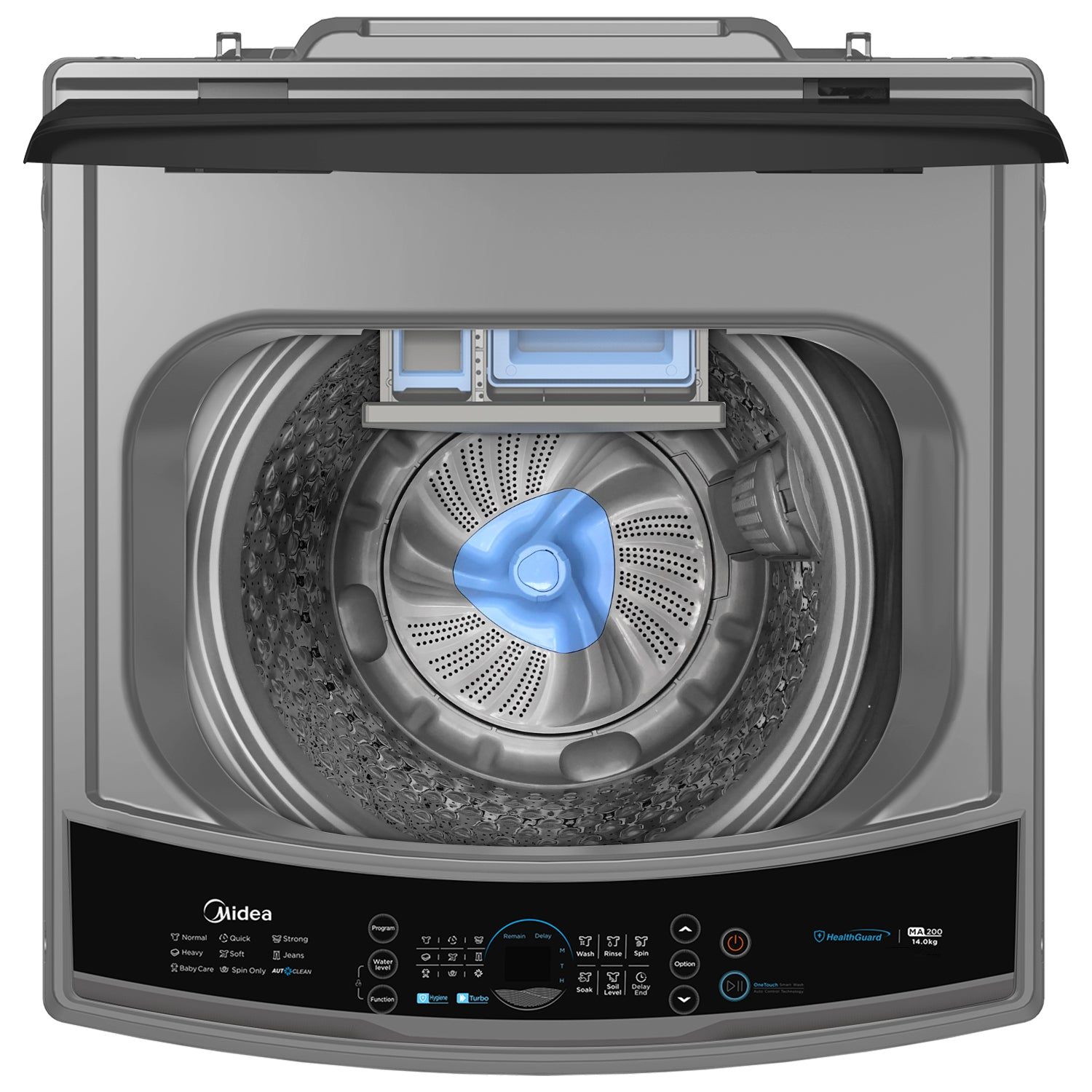 MIDEA WASHING MACHINE INVERTER TOP LOADING 8.5KG _5