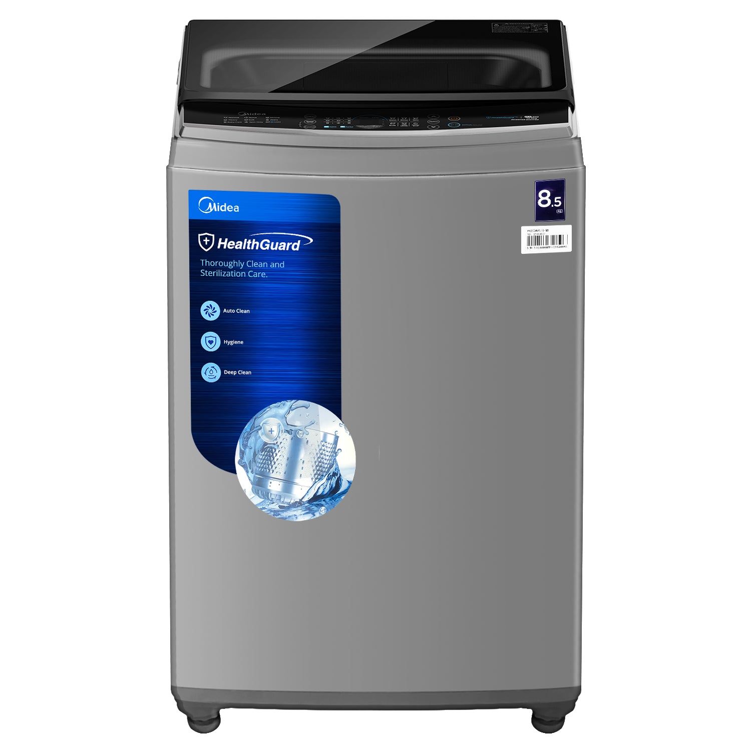 MIDEA WASHING MACHINE INVERTER TOP LOADING 8.5KG _0