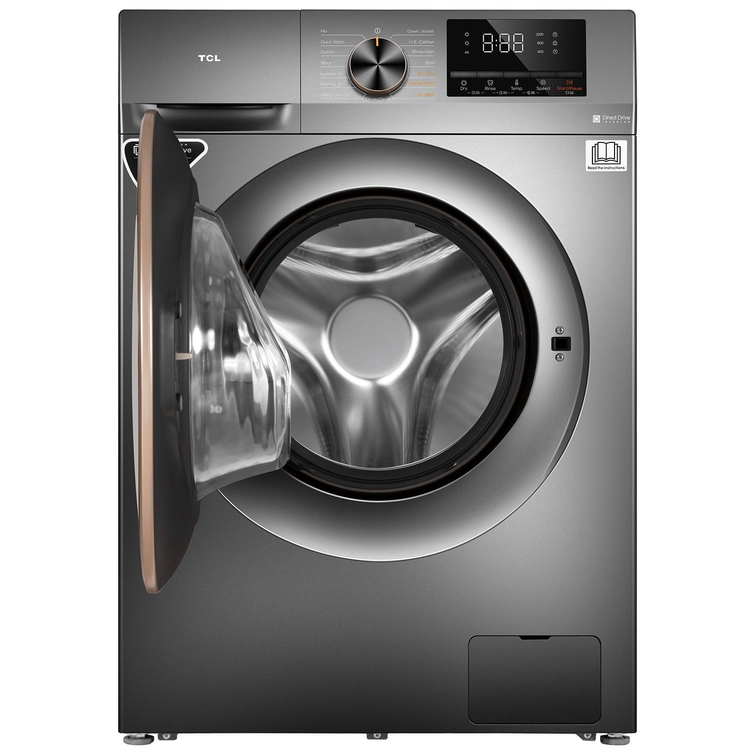 TCL WASHER & DRYER INVERTER 10KG _2