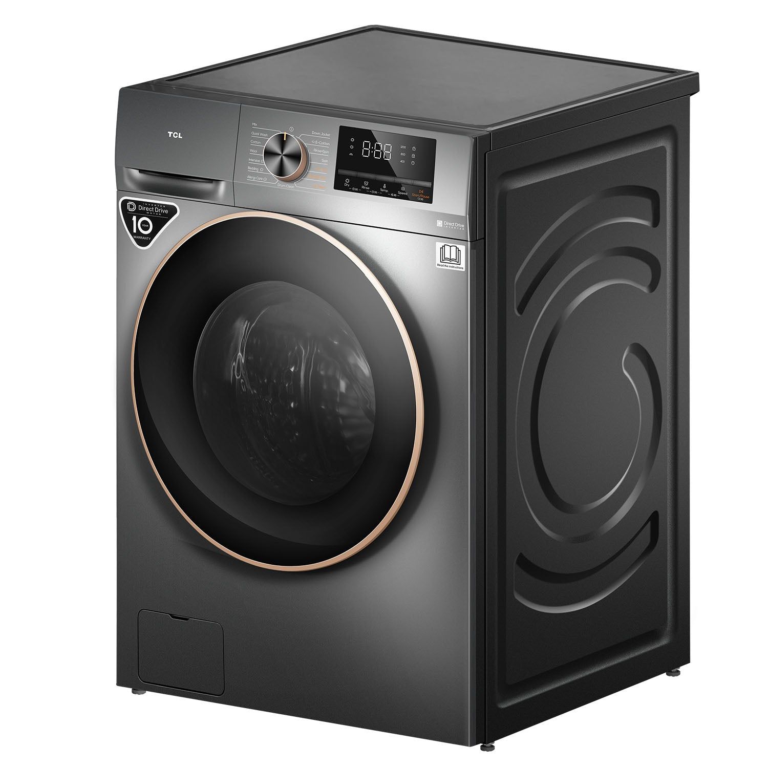 TCL WASHER & DRYER INVERTER 10KG _1