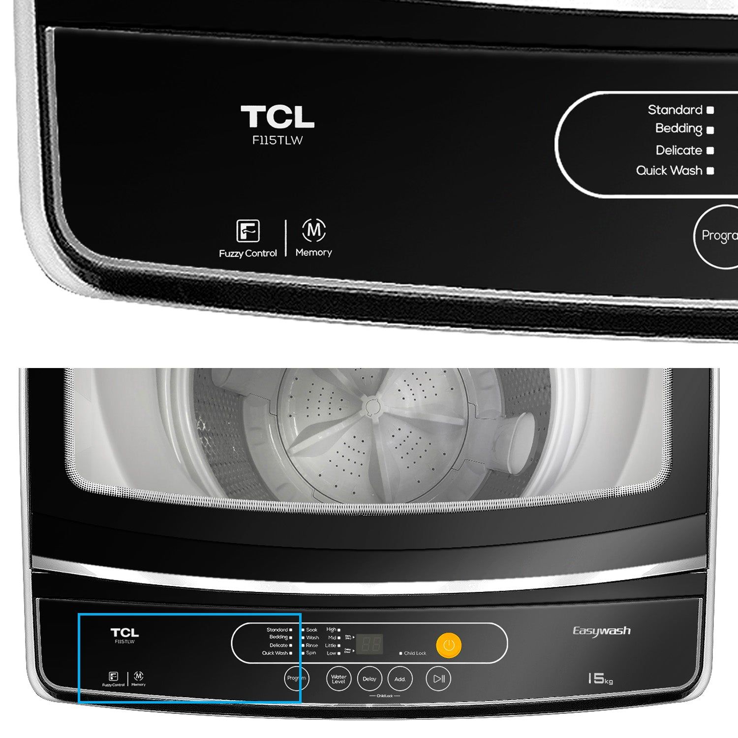 TCL WASHING MACHINE TOP LOAD 15 KG_7