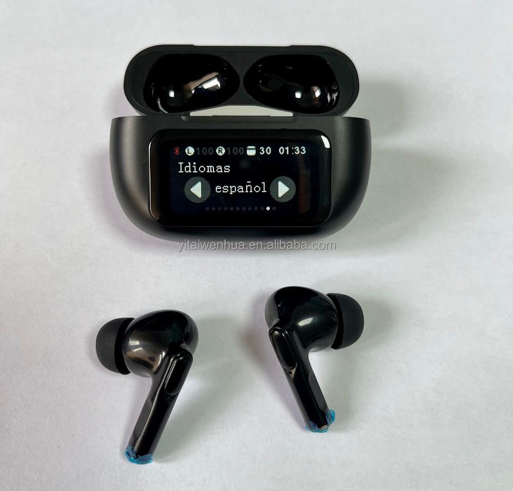 A9 Pro ANC Smartbuds – Waterproof Touchscreen Earbuds_1