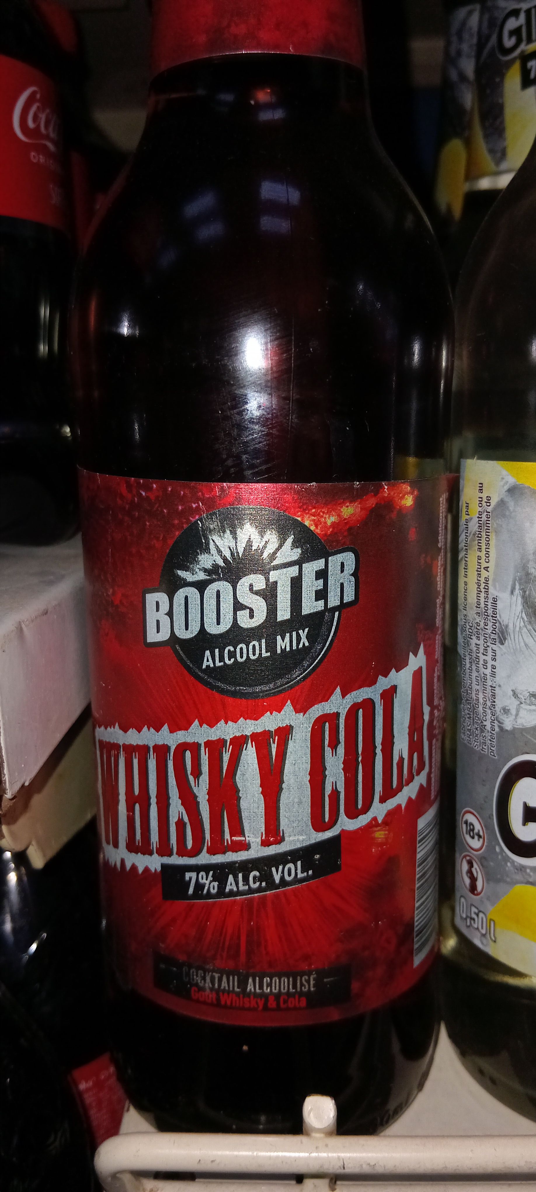 Booster Whisky Cola 50cl_0