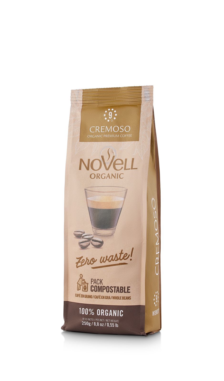 Café - Grano Orgánico - Cremoso - 4x250g_0