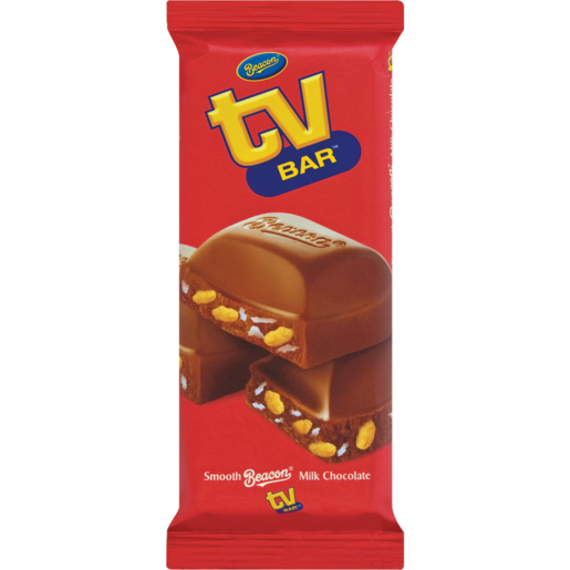 Beacon TV Bar Milk Chocolate Slab (2 x 80G)_0