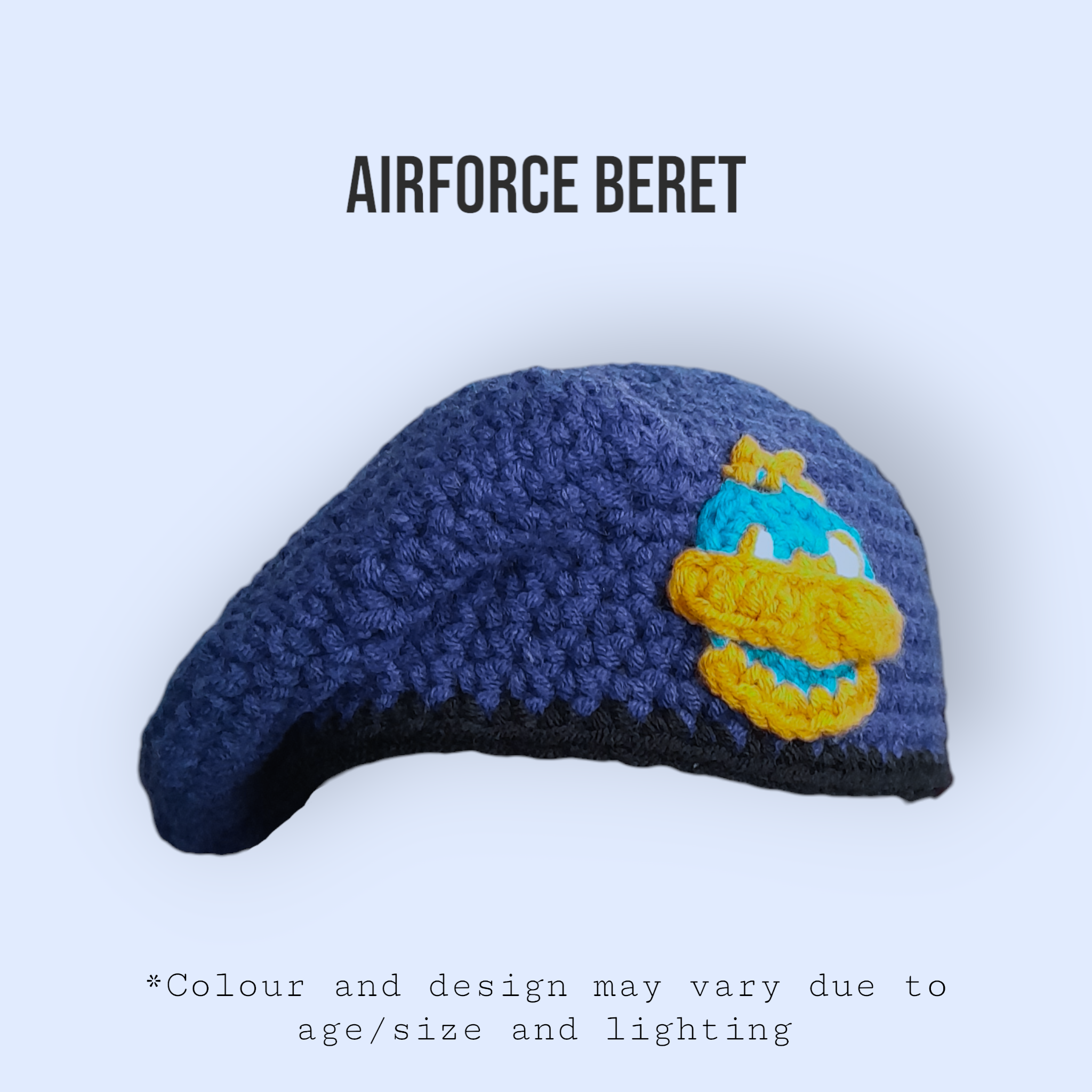 [PREORDER] Baby/Toddler Military Beret/Hat (A La Carte)_3