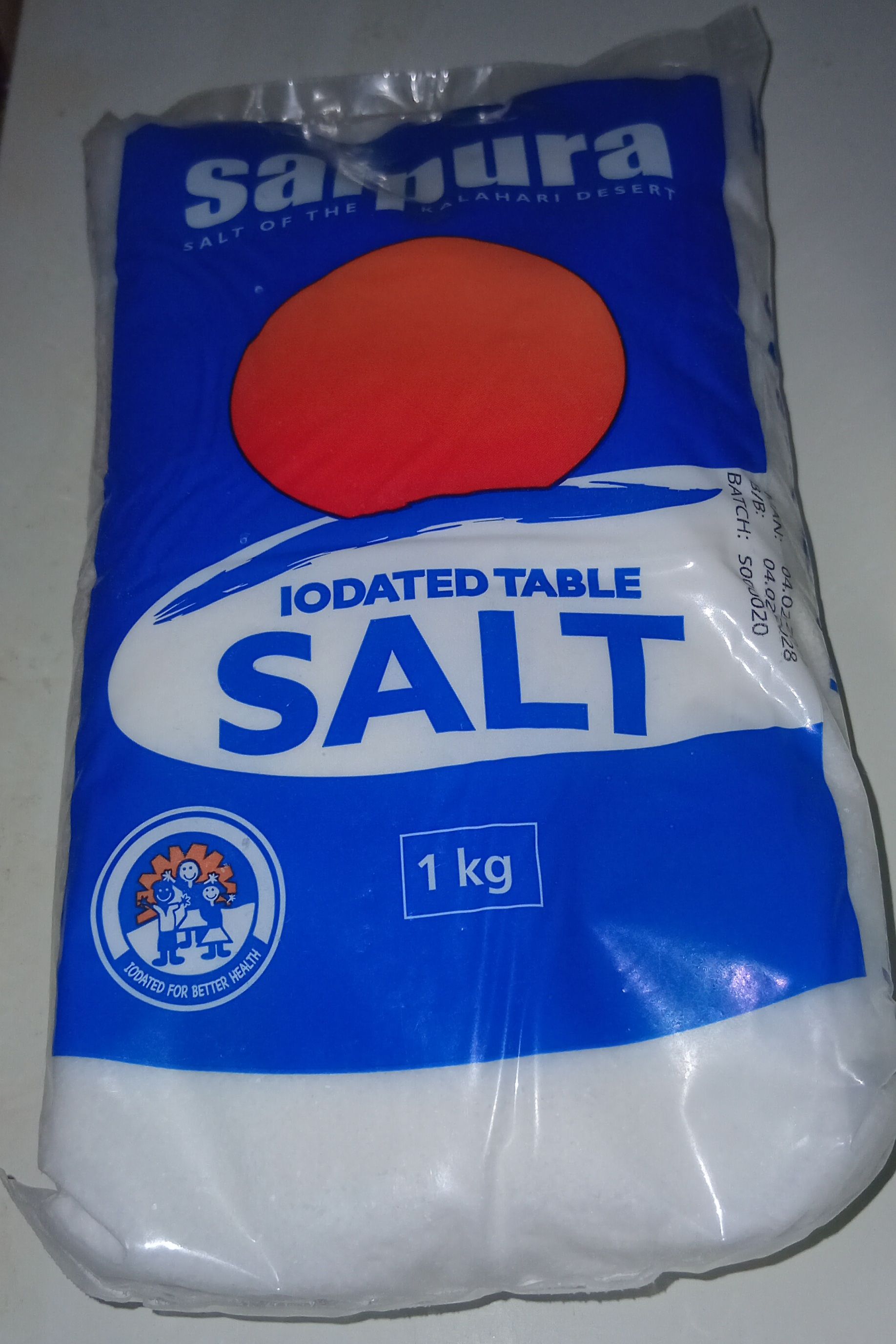 Salpura Iodated Table Salt Fine 1kg_0