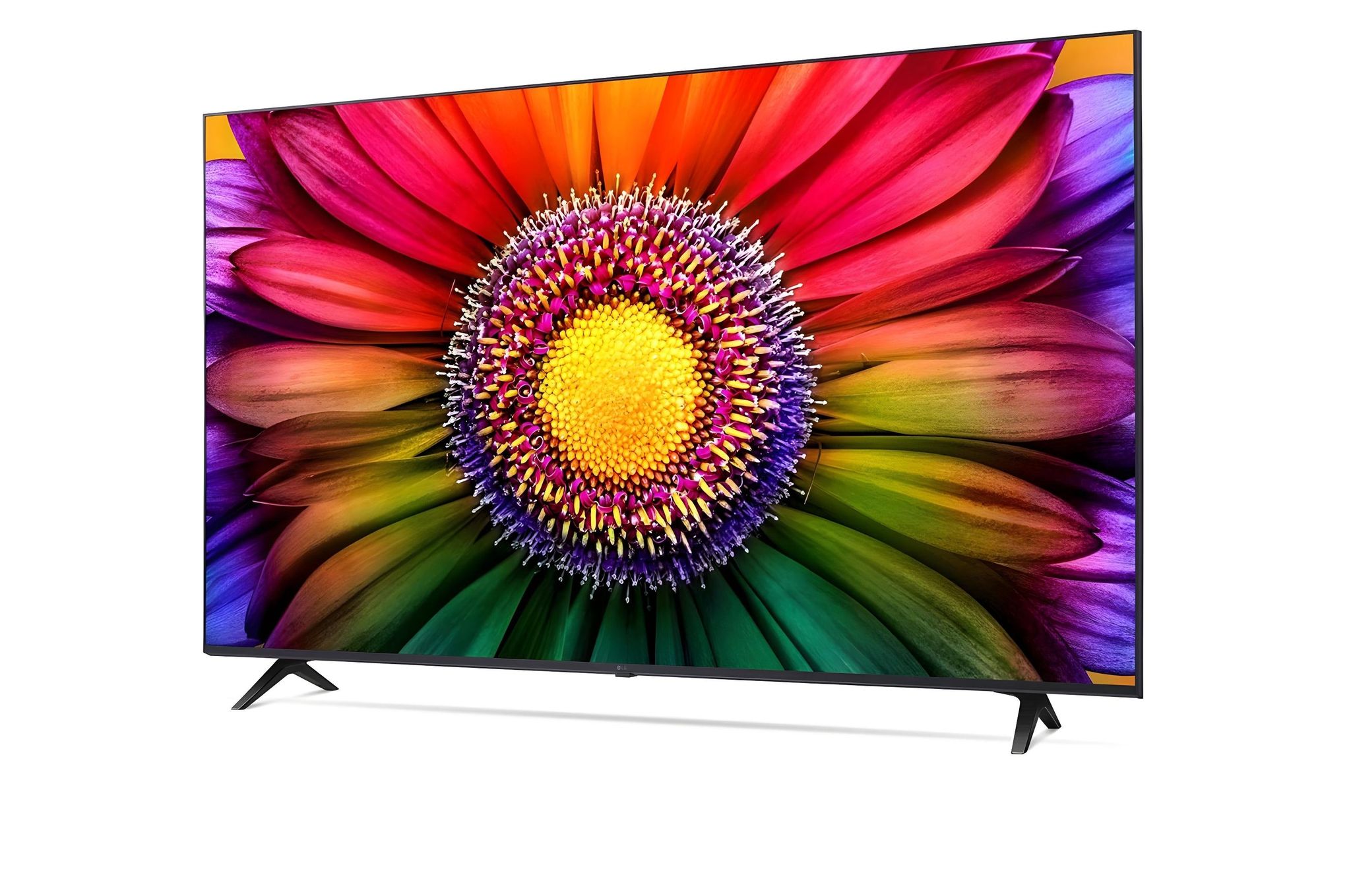 LG, téléviseur UHD 4K, série UR80 de 75 pouces, WebOS Smart AI ThinQ, Télécommande magic, Image Pro AI, Son Pro AI (canal 5.1.2), 2023_4