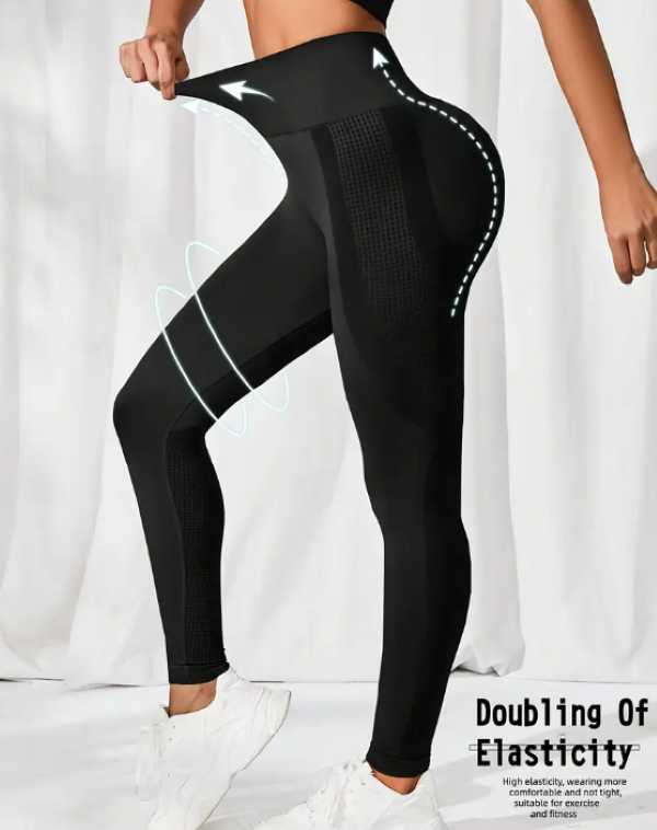 High-Elasticity Compression leggings - Large_3