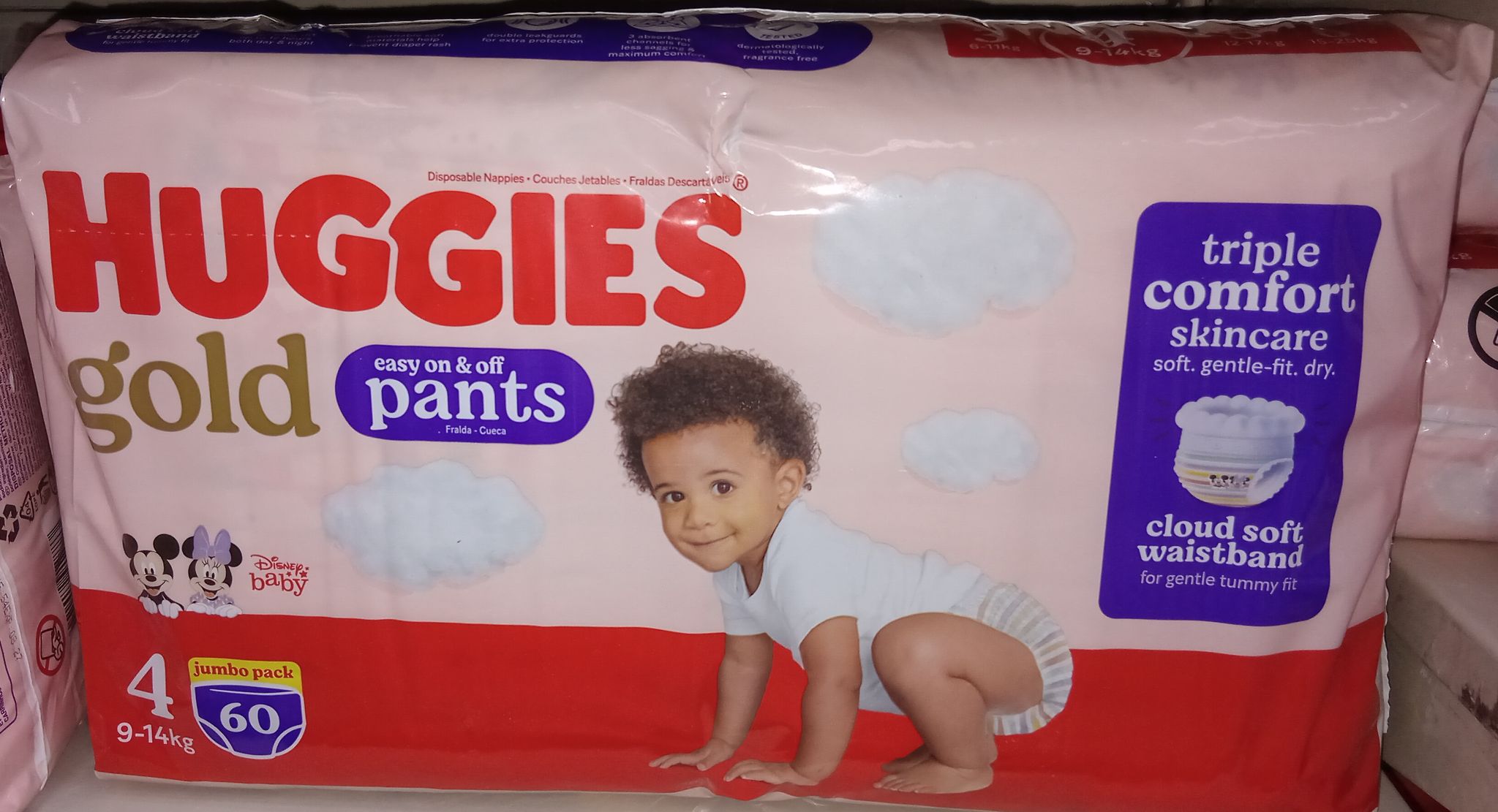 Huggies Pants Gold N°4 9-14kg 60’S_0