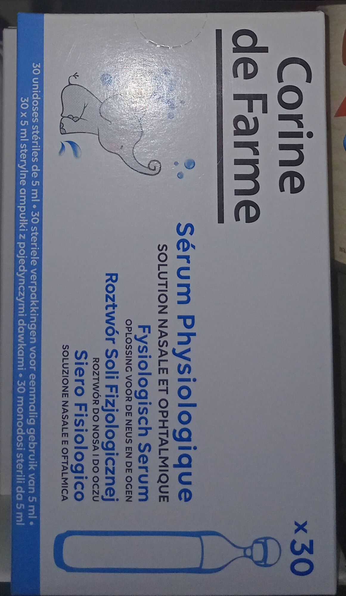Corine De Farme Serum Physiologiques  Bb 30 Doses_0