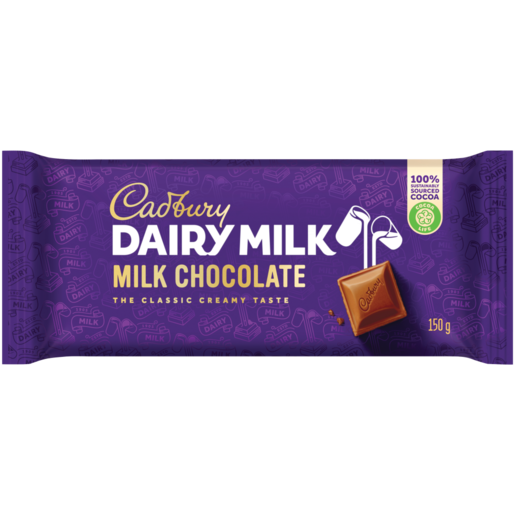 Cadbury Dairy Milk Chocolate Slab Milk Chocolate (150G)_0