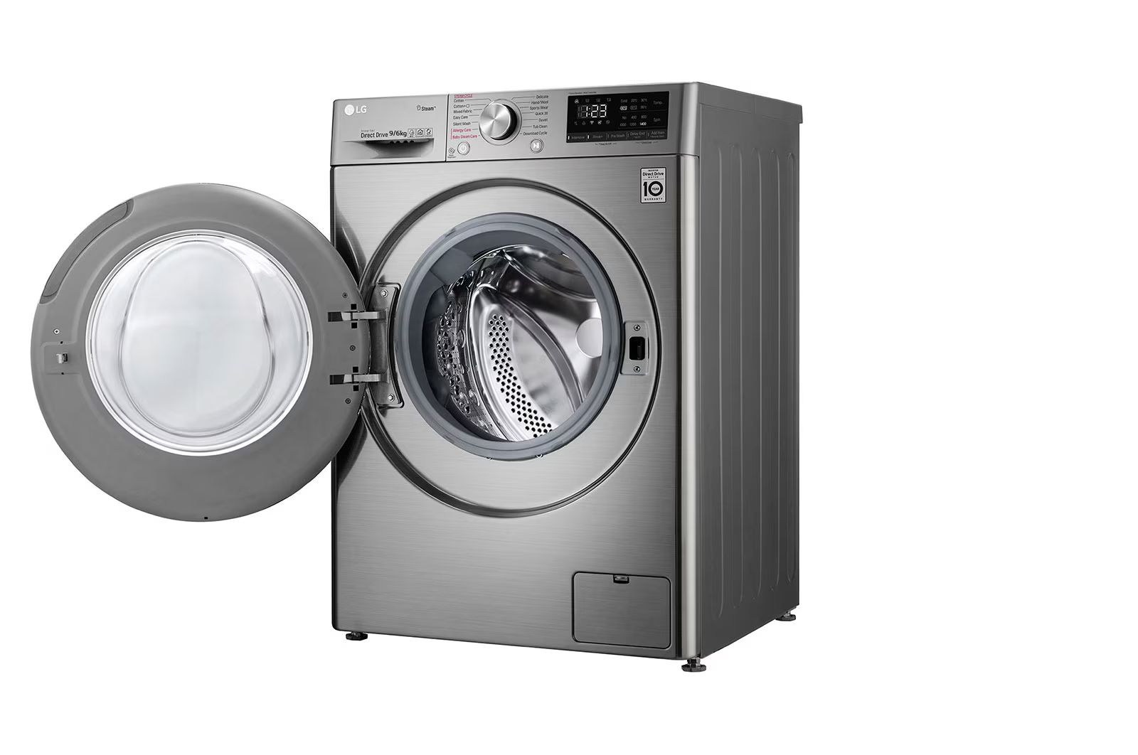 Lave-linge à chargement frontal | 9 / 6 Kg | Capacité plus grande | AI DD | Steam | ThinQ_2