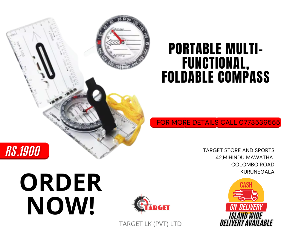 Portable Multi-functional, Foldable Compass_1