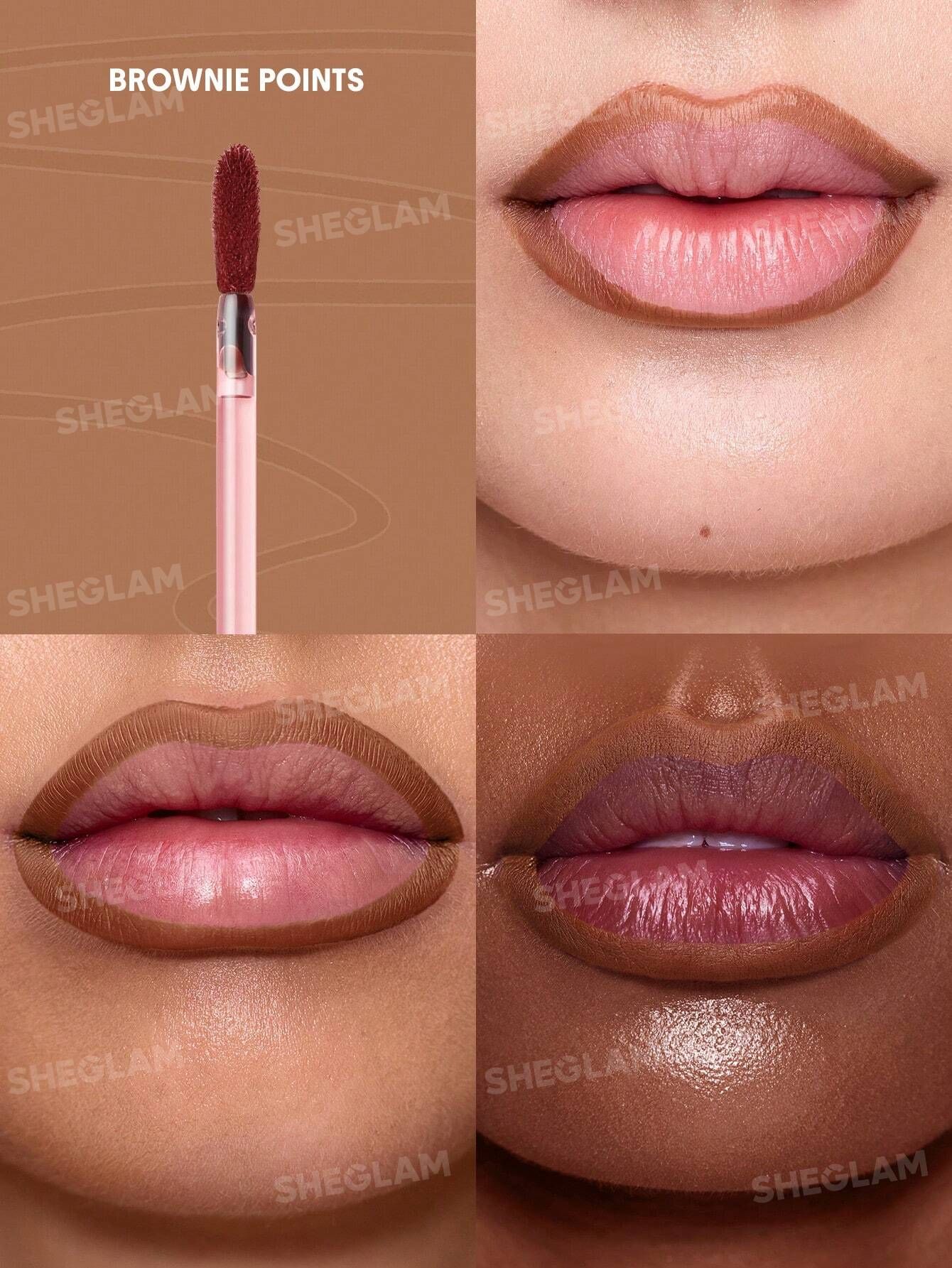 SHEGLAM Fall In Line Peel Off Lip Liner Stain - Brownie Points_1