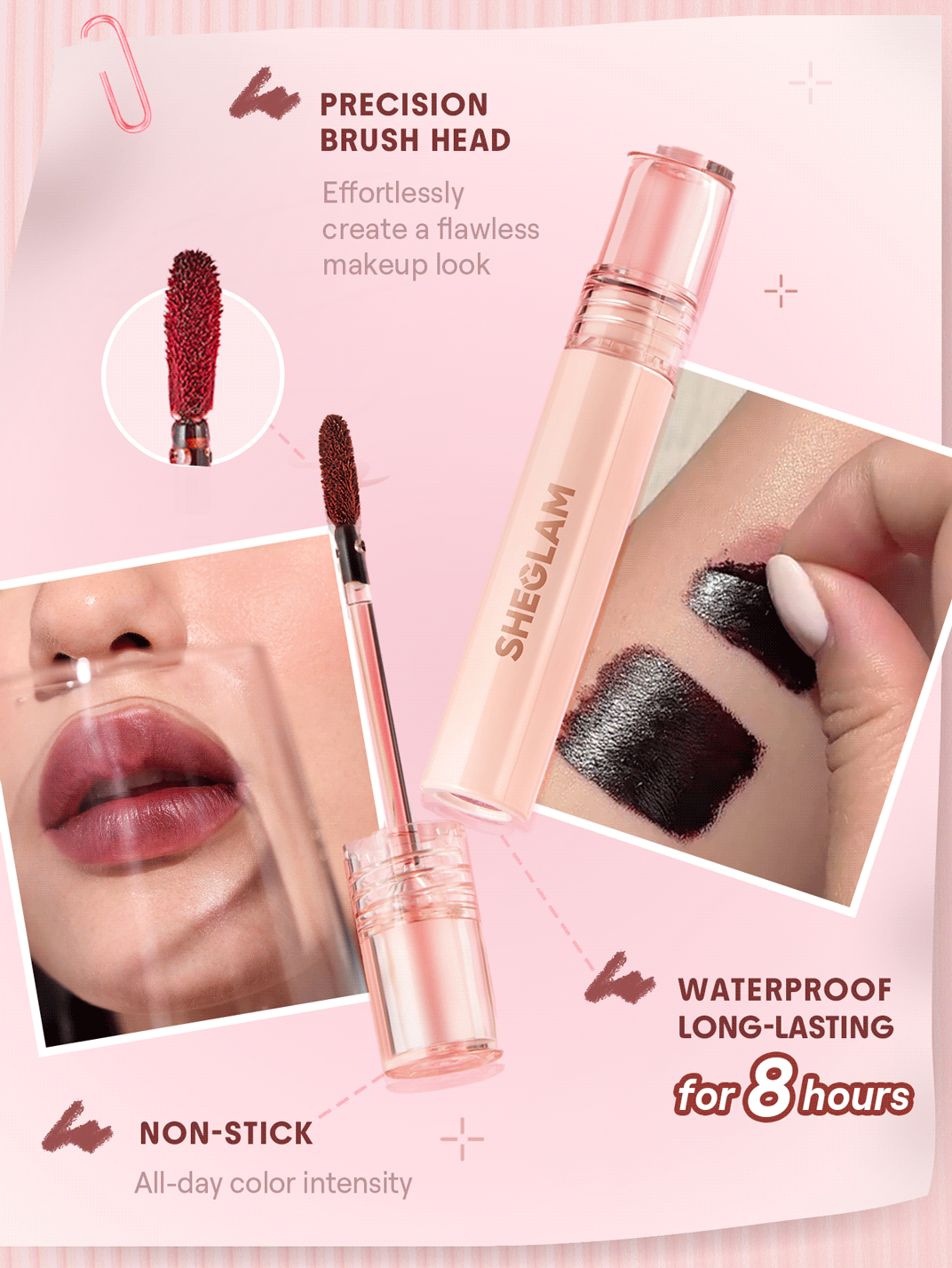 SHEGLAM Fall In Line Peel Off Lip Liner Stain - Mauvelous_6