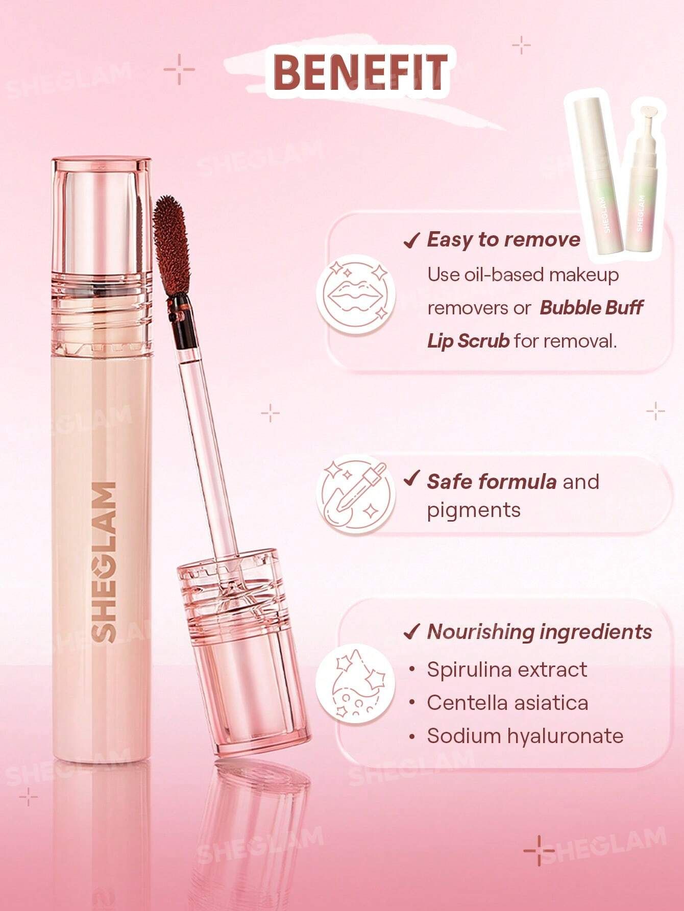 SHEGLAM Fall In Line Peel Off Lip Liner Stain - Mauvelous_7