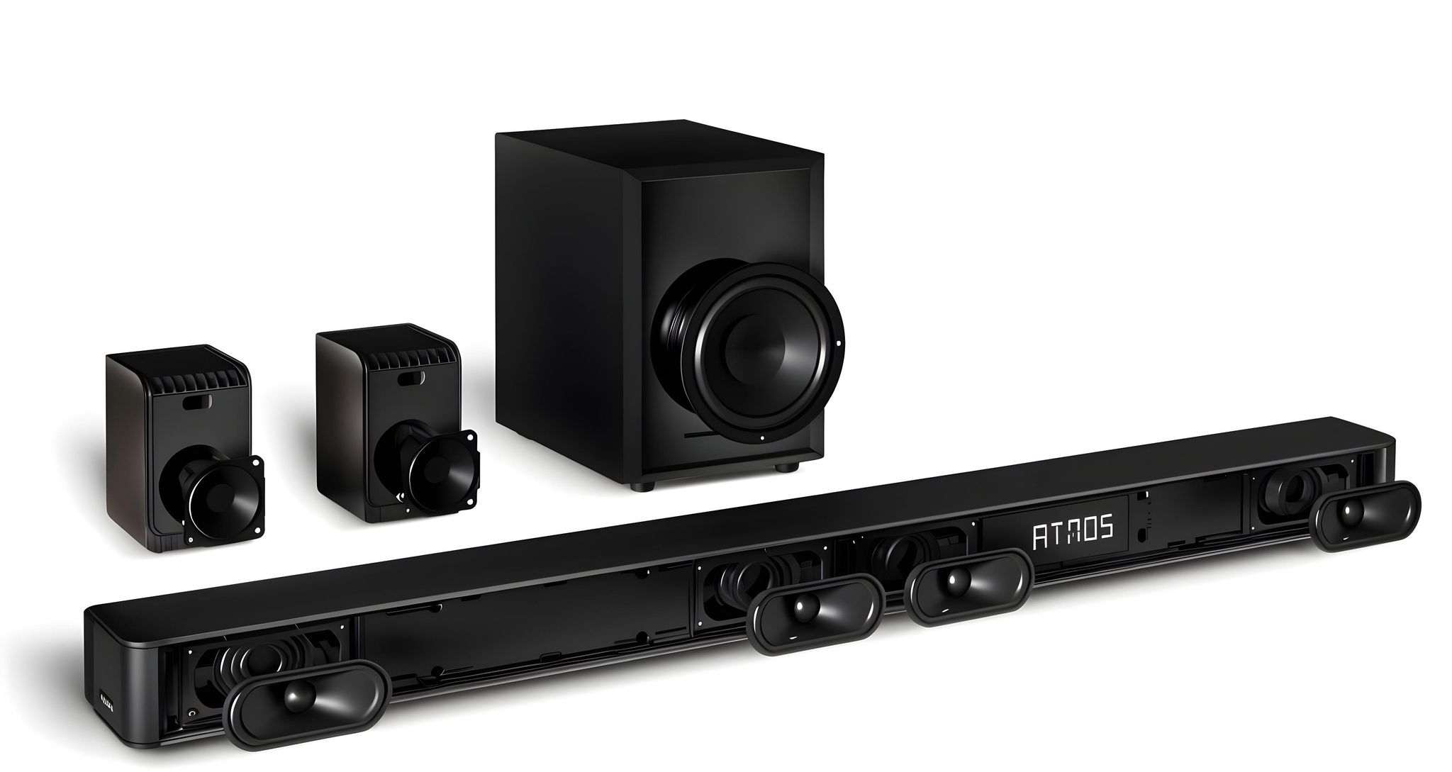 Barre de son Hisense AX5100G – 5.1 canaux, 340W, Dolby Atmos/DTS:X_2