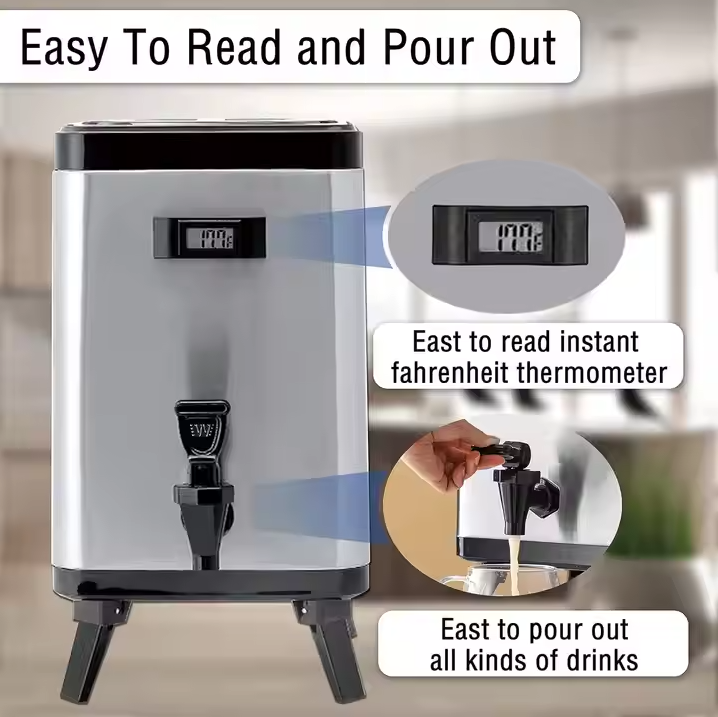 Hot Or Cold Coffee Milk Tea Juice Dispenser 12Ltr_2