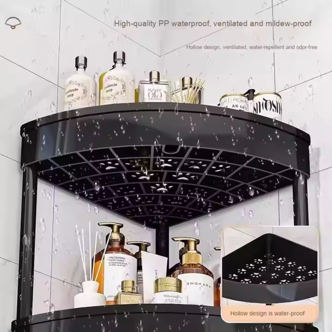 4 TIER BATHROOM CORNER SHELF_4