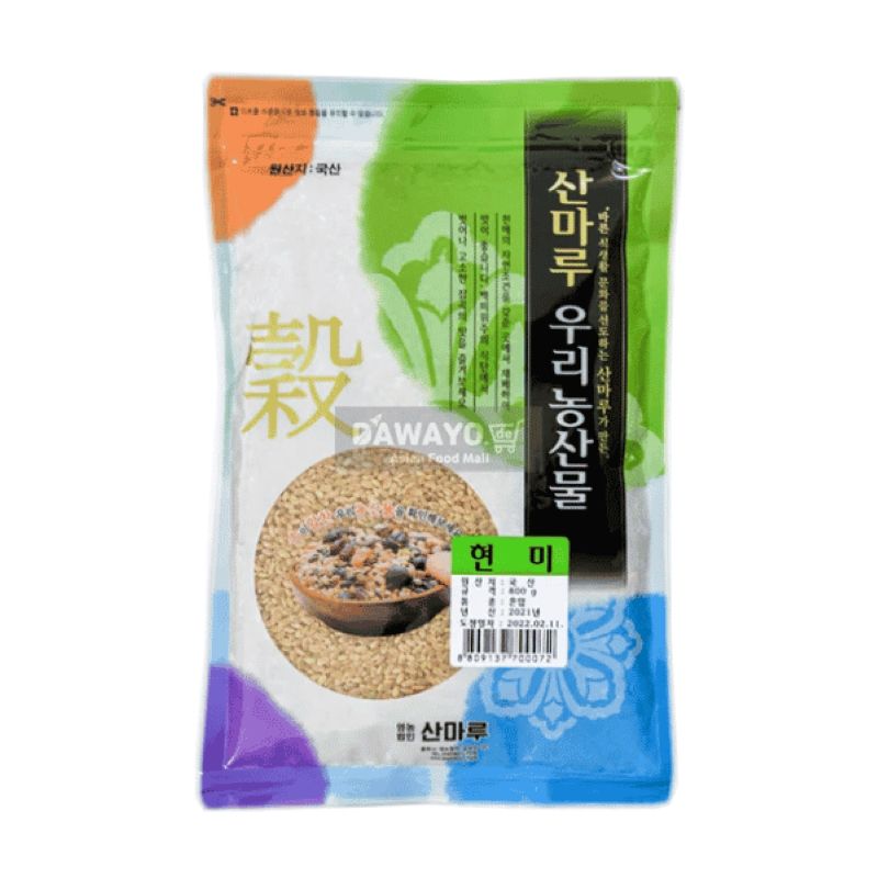 우리농산 산마루 현미 Brown Rice 800g_1