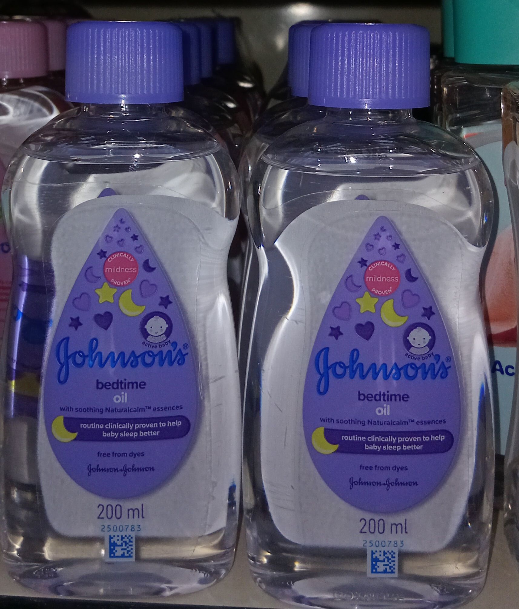 Johnsons Bedtime Oil 200ml_0