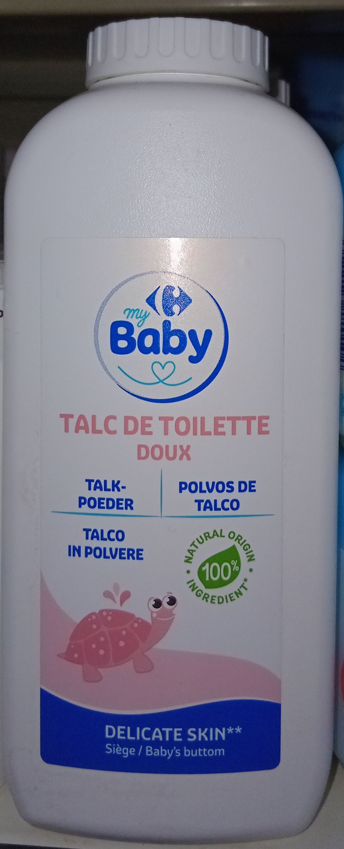 Crf Baby Talc Toilette Doux 250gr_0