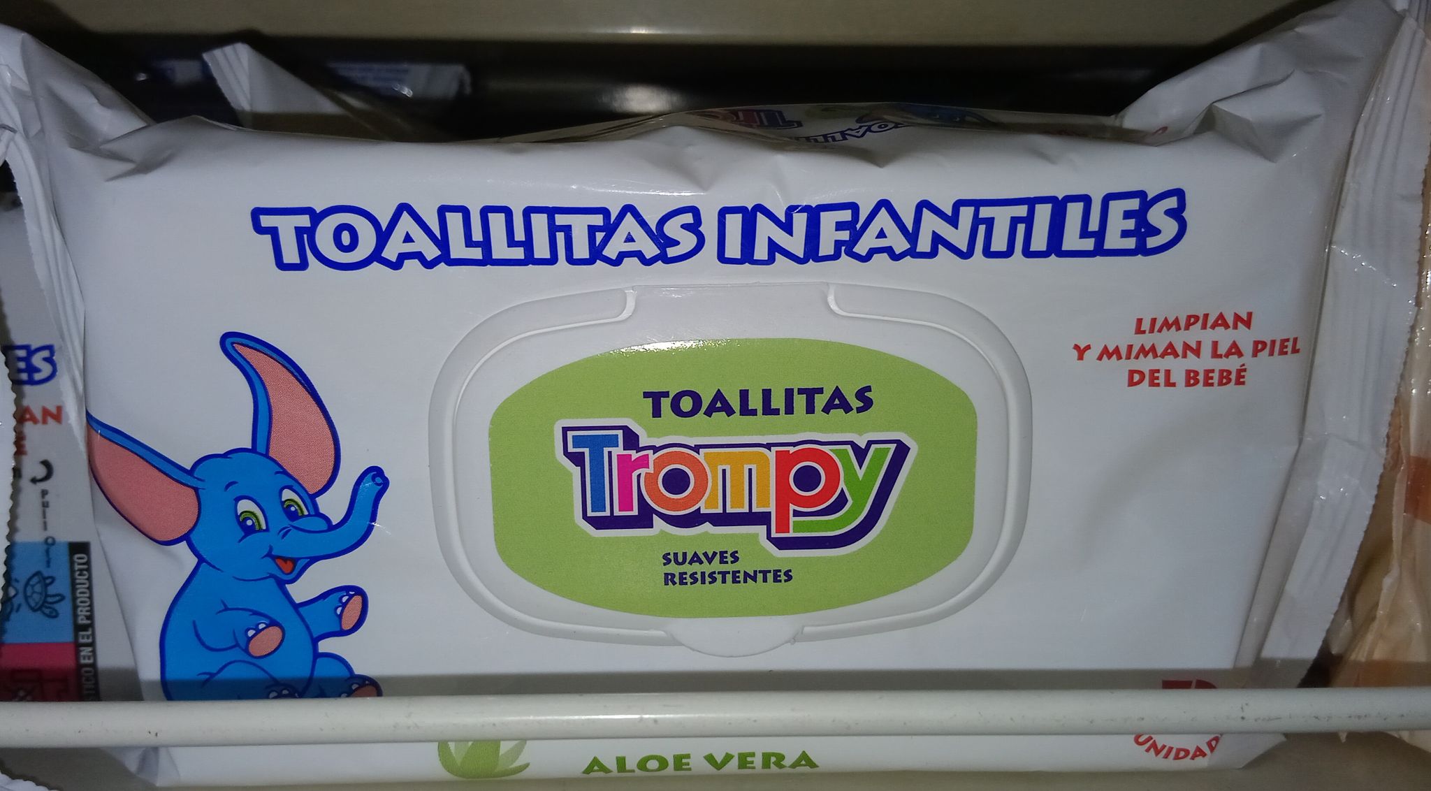Trompy  Lingettes Baby Aloe Vera 72’S_0