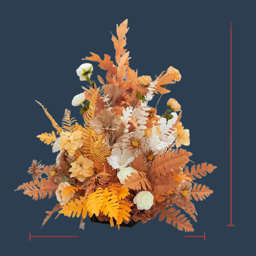 Autumn Wedding Flower Setup (Flowers Only)_4