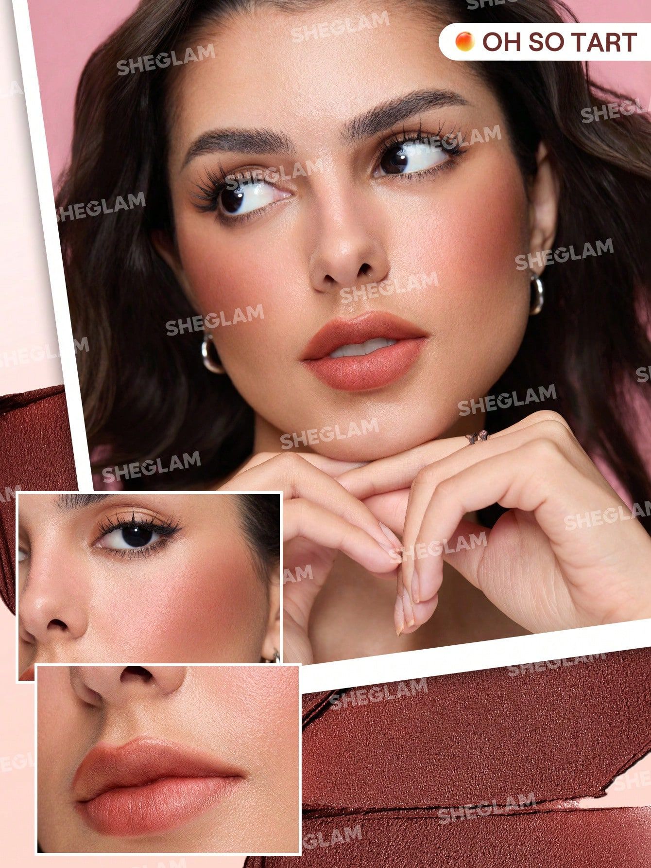 SHEGLAM Cheek & Lip Cream Stack - Apricot Dream_4