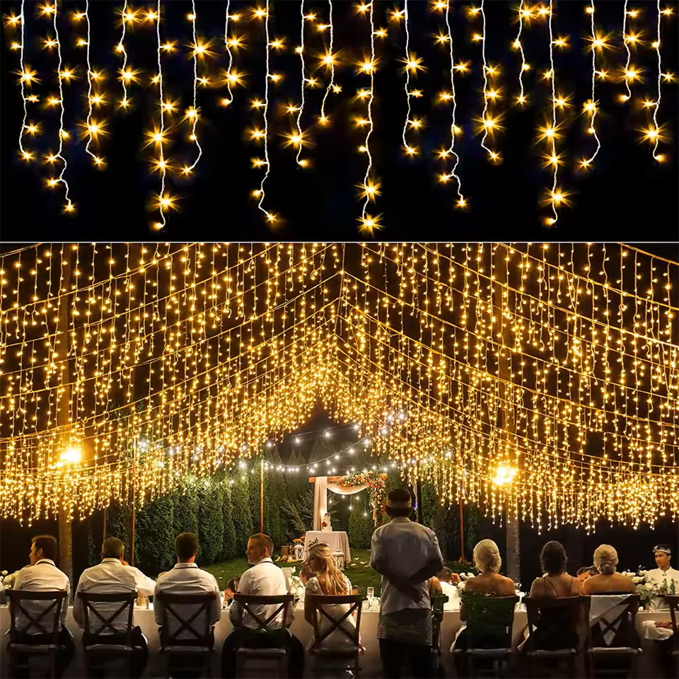 4M LED Icicle String Lights_1