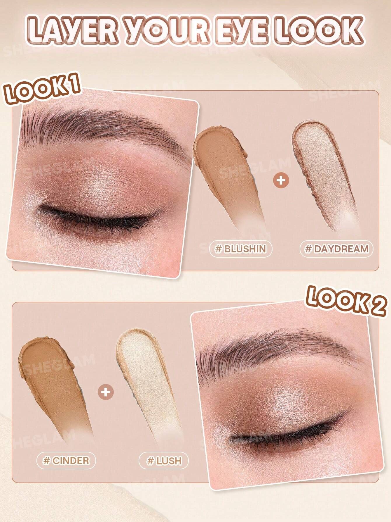 SHEGLAM Creamsicle Eyeshadow Stick - Solstice_5