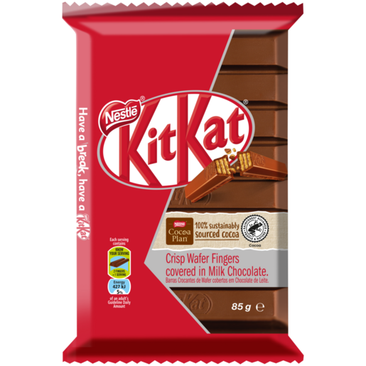 Kit Kat Chocolate Slab 8 Fingers Milk (85G)_0