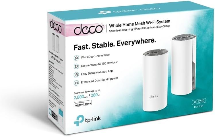 Tp Link / WIFI MESH / DECO E4 (2 PACK) / AC1200_5
