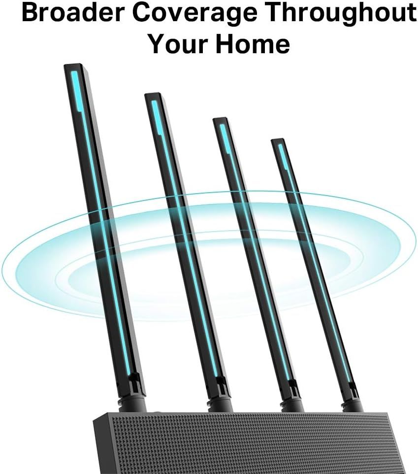 Tp Link / ARCHER C80 / ROUTER WIFI NU-MIMO / 4 ANTENAS / 1200 MBPS DUAL BAND_4