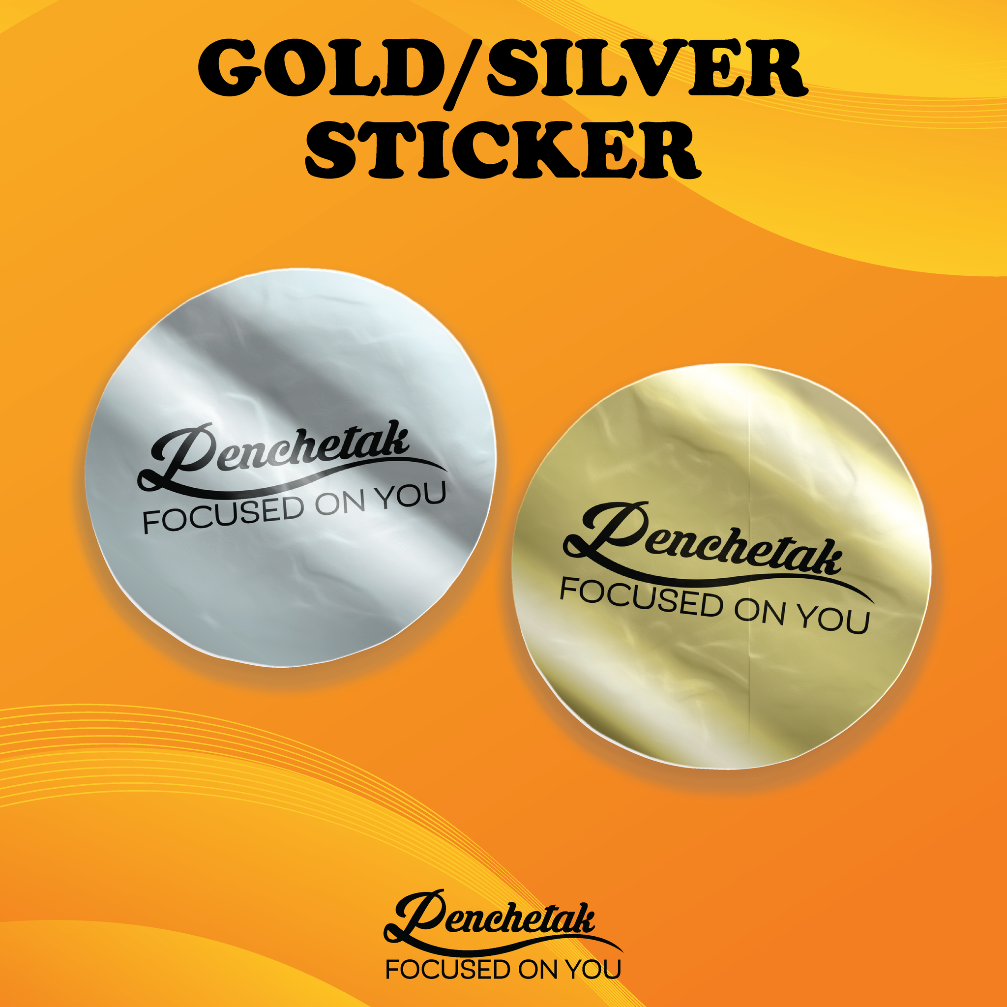 Gold / Silver Sticker_0