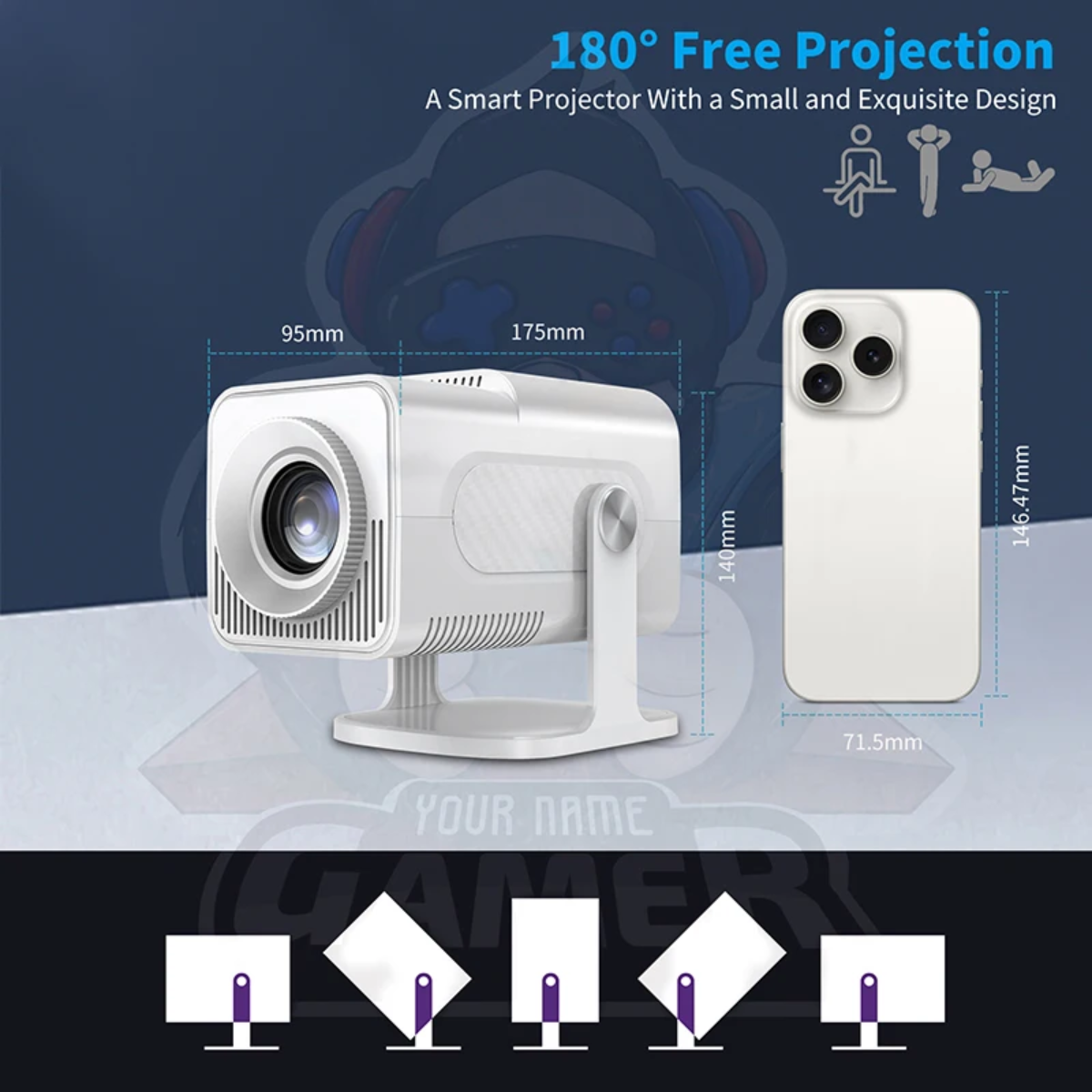 Retro Classic video Gaming + Projector_2