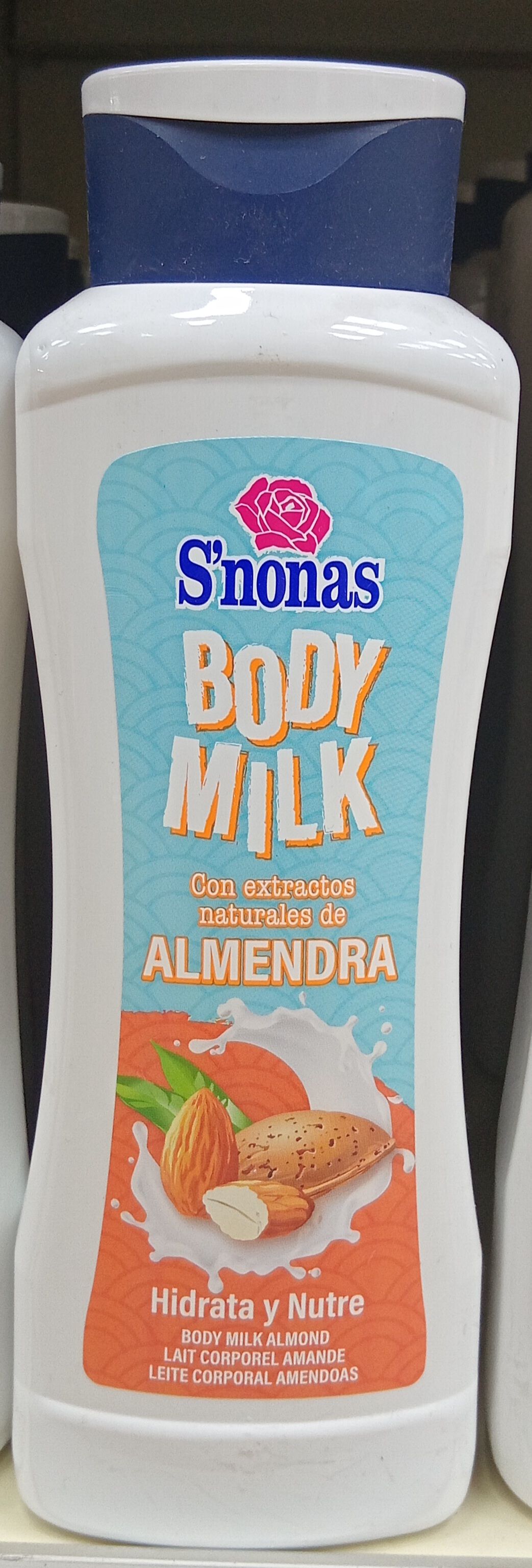 S’Nonas Body Milk Almendra 500ml_0