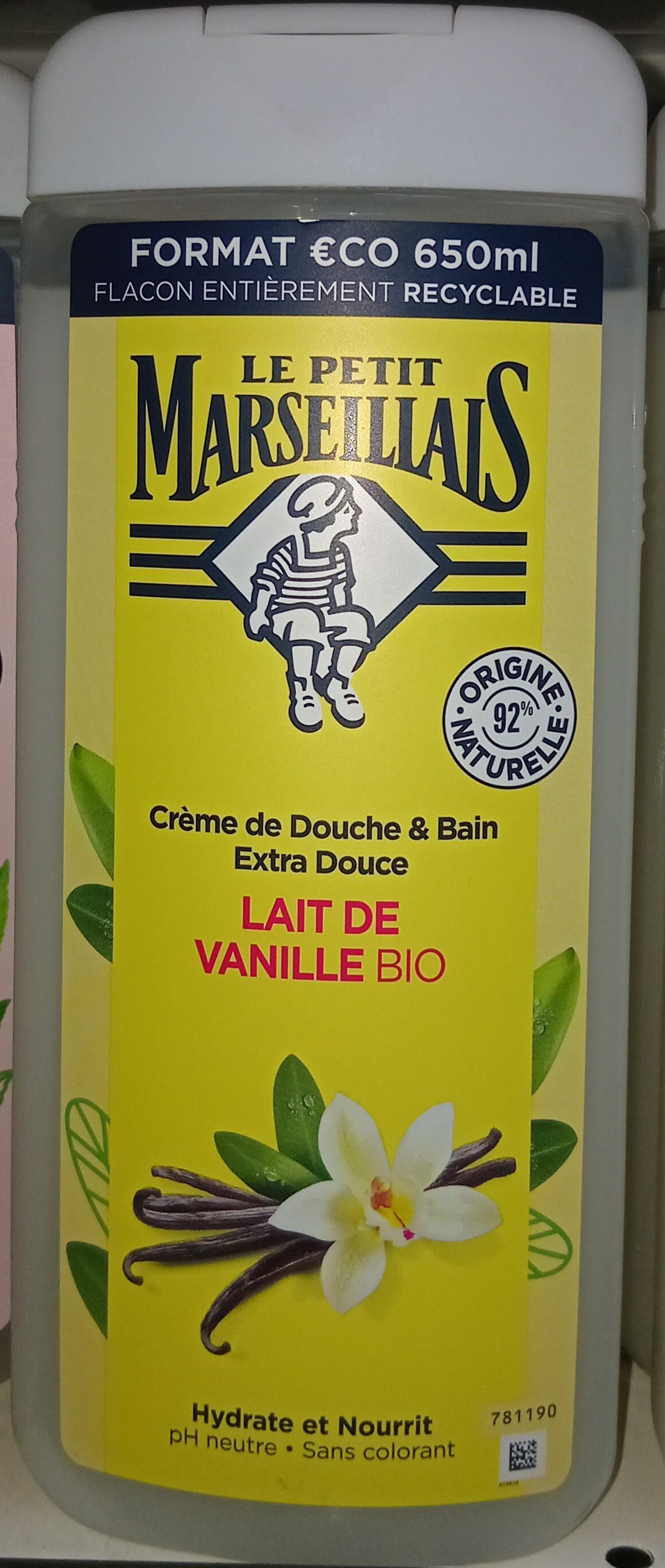 Le petit Mars. Bain/Douche Cr. Vanille _0