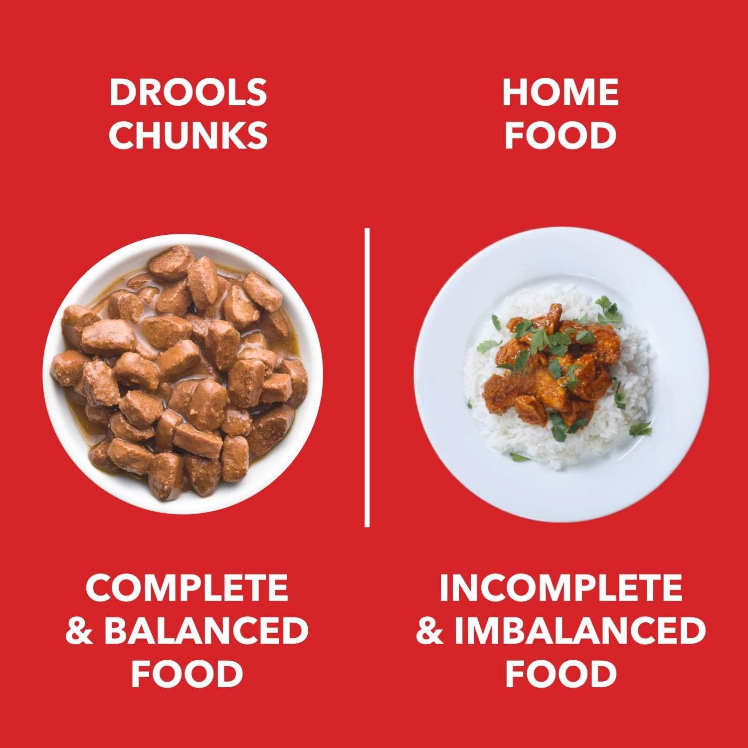 Drools Adult Dogs Chicken Chunks Gravy 150g *15Pcs_4
