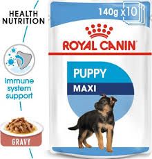 Royal Canin Size Health Nutrition Maxi Puppy (WET FOOD - Pouches) 10 x 140g_1